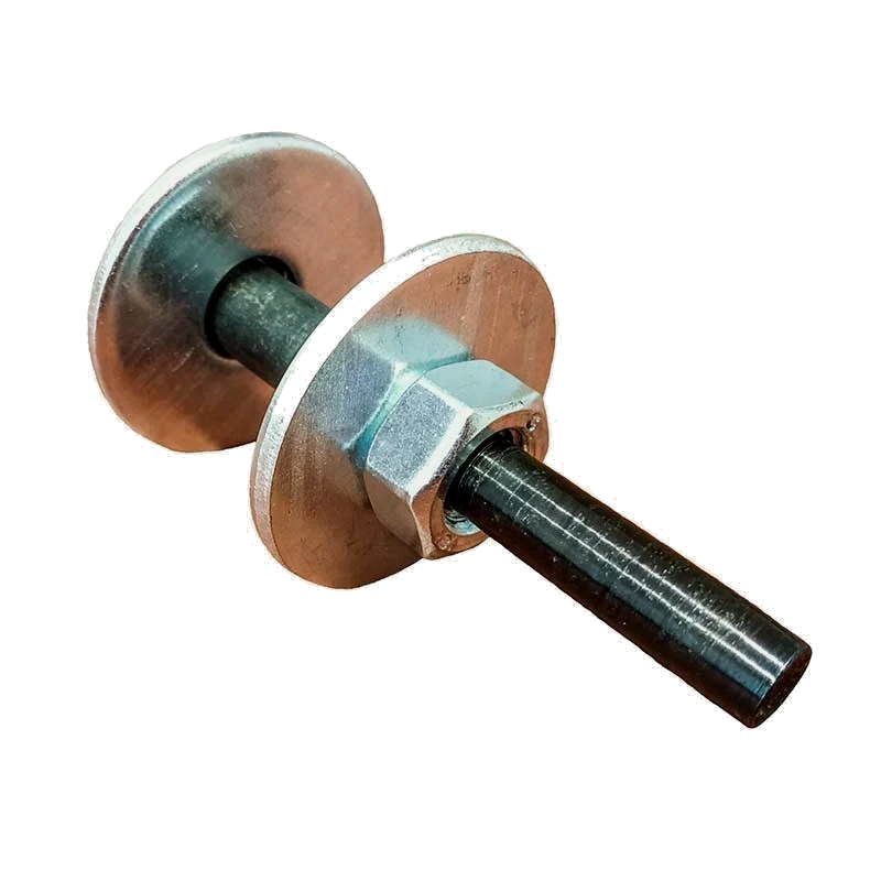 Osovina fi10 mm za prihvat kolutova s rupom fi12mm